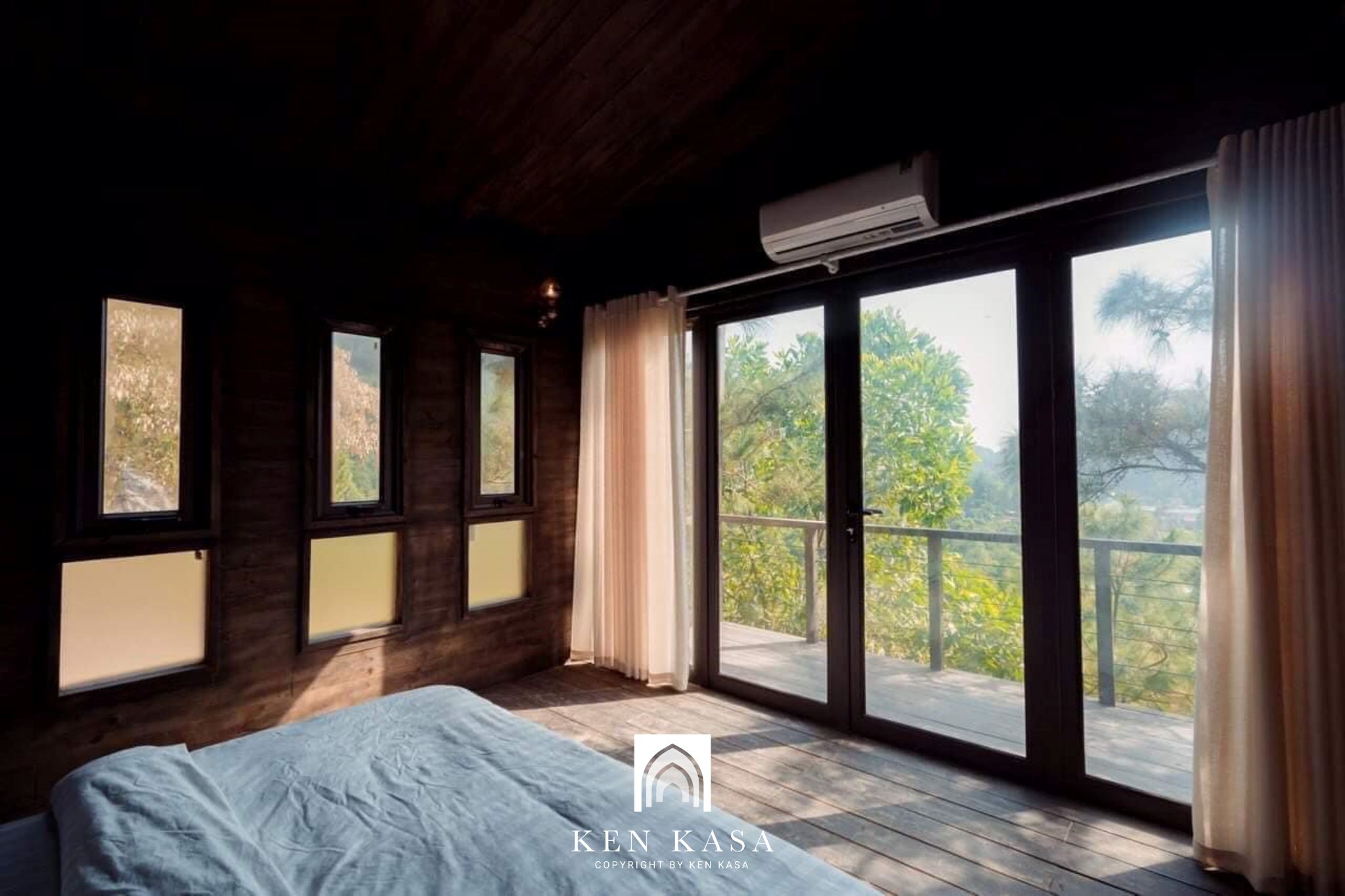 kết hợp &aacute;nh s&aacute;ng tự nhi&ecirc;n v&agrave; nh&acirc;n tạo khi thiết kế nội thất homestay đẹp